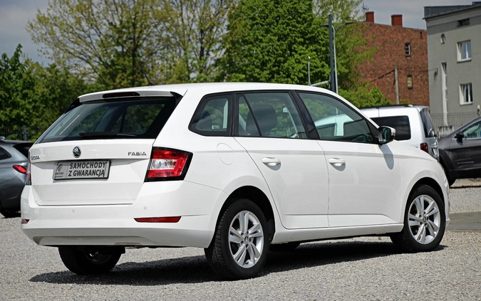 Skoda Fabia cena 36900 przebieg: 128000, rok produkcji 2019 z Świętochłowice małe 631